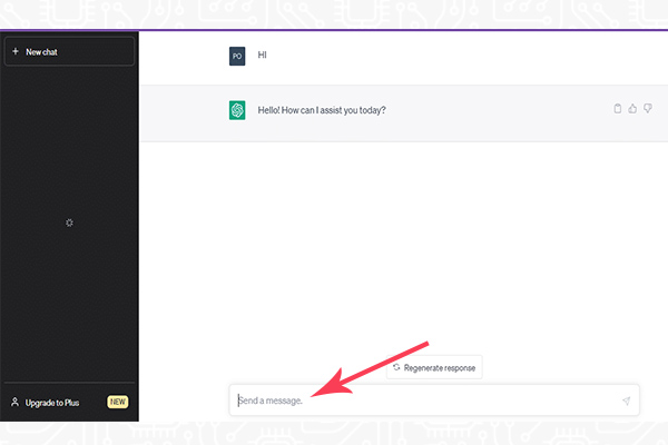 چگونگی استفاده و سوال از ChatGPT